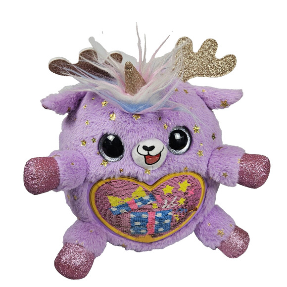 Rainbocorns Sequin Reindeer Deery Queen Stuffed Animal 10” Plush Wings Birthday - Picture 1 of 15